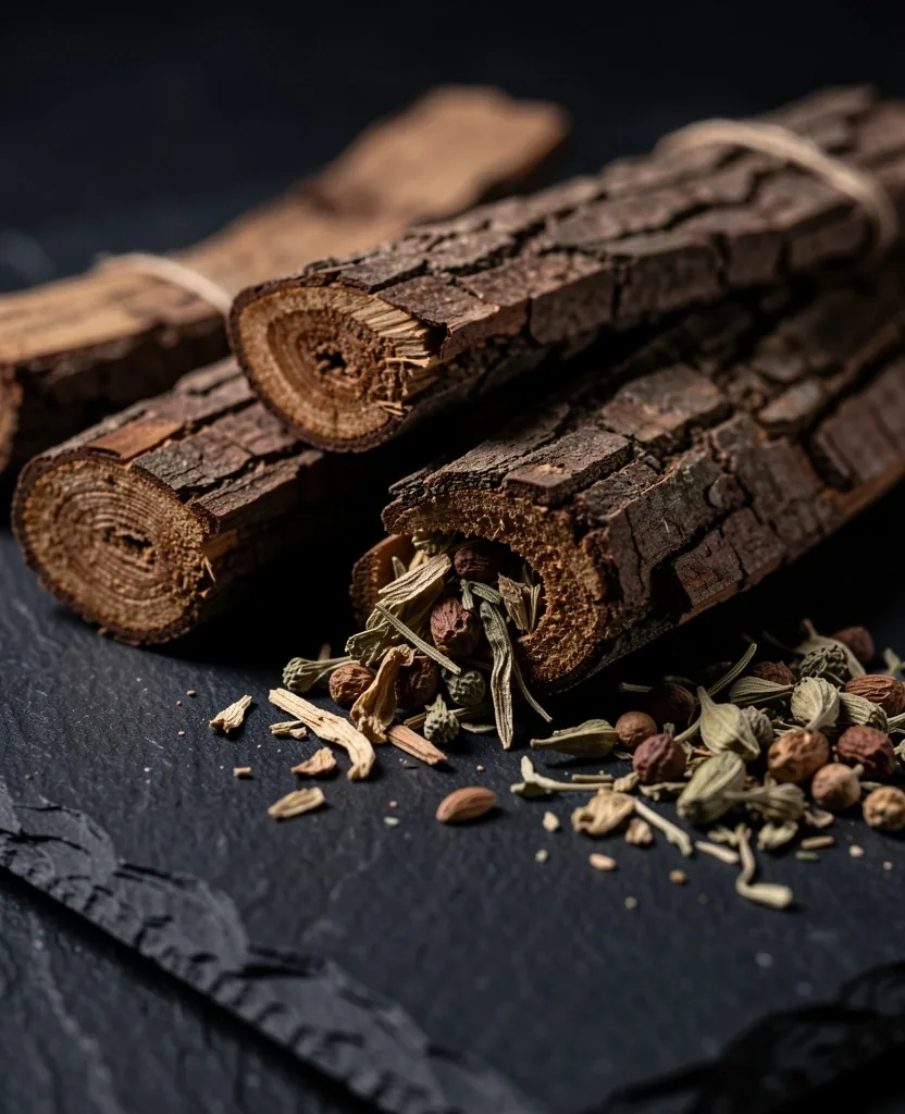 Dried botanical root macro study